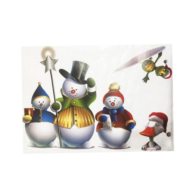 marque generique - Autocollant de Noël cadeau Stickers de Noël - Carrelage murale
