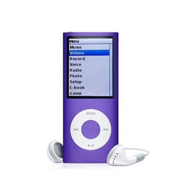 marque generique - YP Select Mode Portable 4 Génération Classique Mp4 Mini Écran Support TF Carte Portable Lecteur de Musique Numérique Violet - Lecteur MP3 / MP4