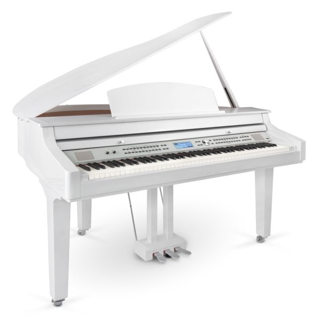 Classic Cantabile - Classic Cantabile GP-A 810 piano à queue numérique blanc brillant Classic Cantabile  - Pianos numériques Classic Cantabile