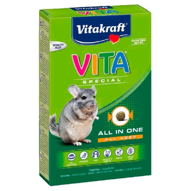 Vitakraft - Vita Special Chinchillas - Vitakraft - 600g Vitakraft  - Alimentation rongeur Vitakraft