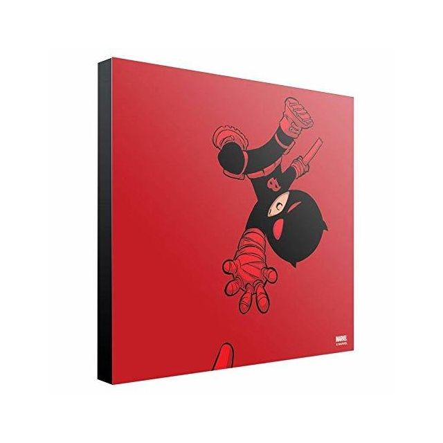 Semic - Semic Marvel Wooden Wall Art Daredevil by Skottie Young 30 x 30 cm Posters - Marvel Maison