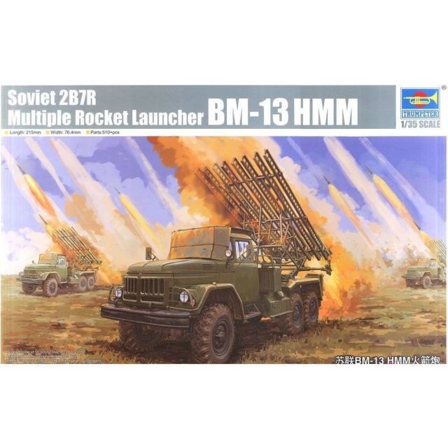 Trumpeter - Maquette Camion Soviet 2b7r Multiple Rocket Launcher Bm-13 Nmm Trumpeter  - Camions Trumpeter