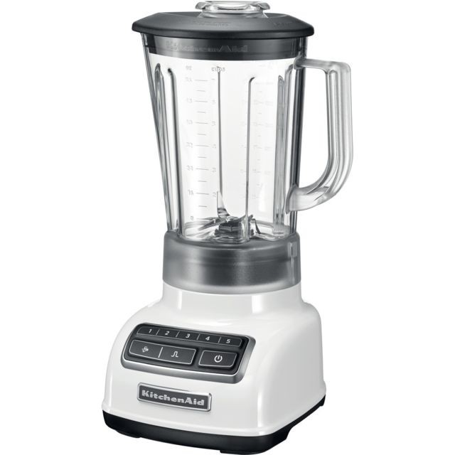 Kitchenaid - blender mixeur électrique de 1,75L avec 5 vitesses 550W blanc gris - Robot Kitchenaid Préparation culinaire