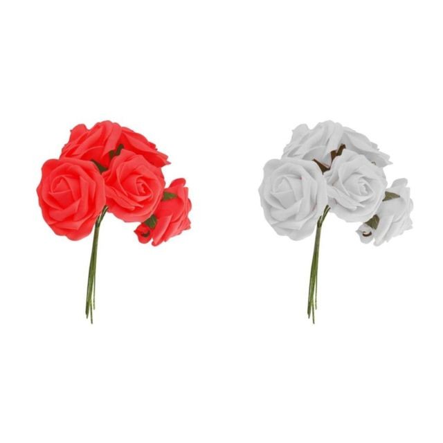 marque generique - Fleurs roses artificielles marque generique  - Plantes et fleurs artificielles