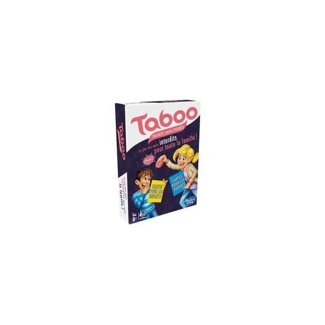 Hasbro - TABOO Enfants contre Parents - Jeu de société de réflexion - Hasbro Jeux & Jouets