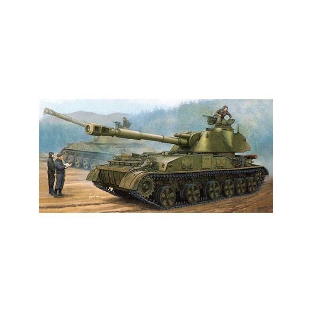 Trumpeter - Maquette Char Soviet 2s3 152mm Self-propeller Howitzer - Early Version Trumpeter - Jeux & Jouets Trumpeter