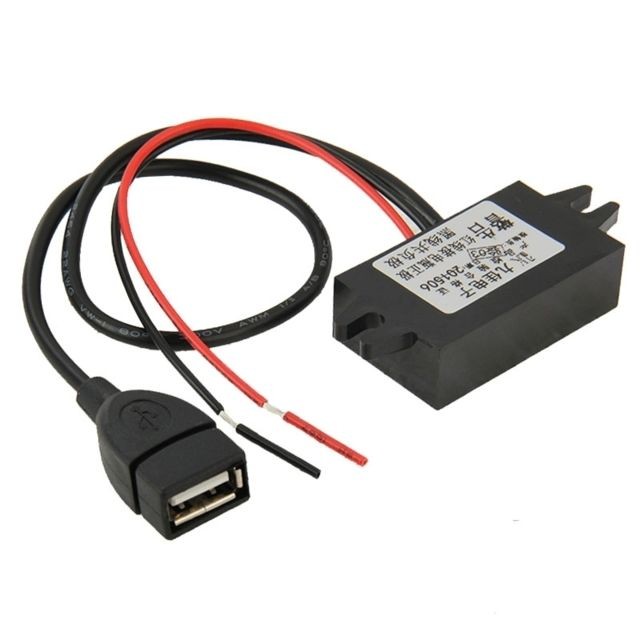 Wewoo - Pour GPS / Enregistreur de Véhicule 12 V à 5 V USB Chargeur de Voiture Adaptateur Abaisser le Module DC-DC Convertisseur Wewoo  - Convertisseur de tension Wewoo