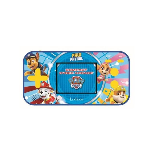 lexibook - PAT' PATROUILLE Console de jeux portable enfant Compact Cyber Arcade LEXIBOOK - 150 jeux - Retrogaming