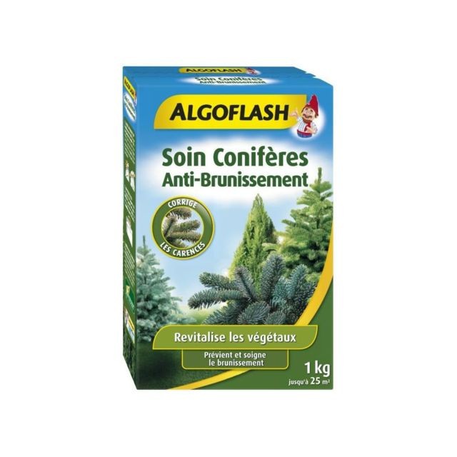 Algoflash - ALGOFLASH Anti-Brunissement des Coniferes - 1kg Algoflash  - Jardinerie