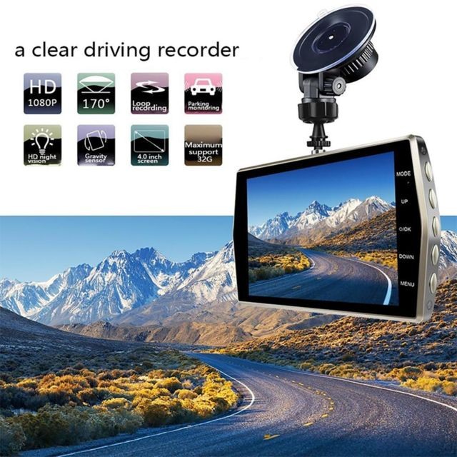 marque generique Mini Caméscope Caméra de Voiture Full HD 1080P