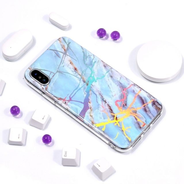 Wewoo - Coque TPU Shiny Laser pour iPhone XR Wewoo  - Coque, étui smartphone