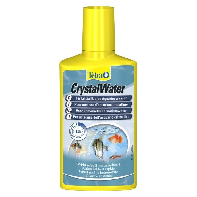 Tetra - Traitement de l'eau Tetra Crystal water 100 ml. Tetra  - Traitement de l'eau pour aquarium
