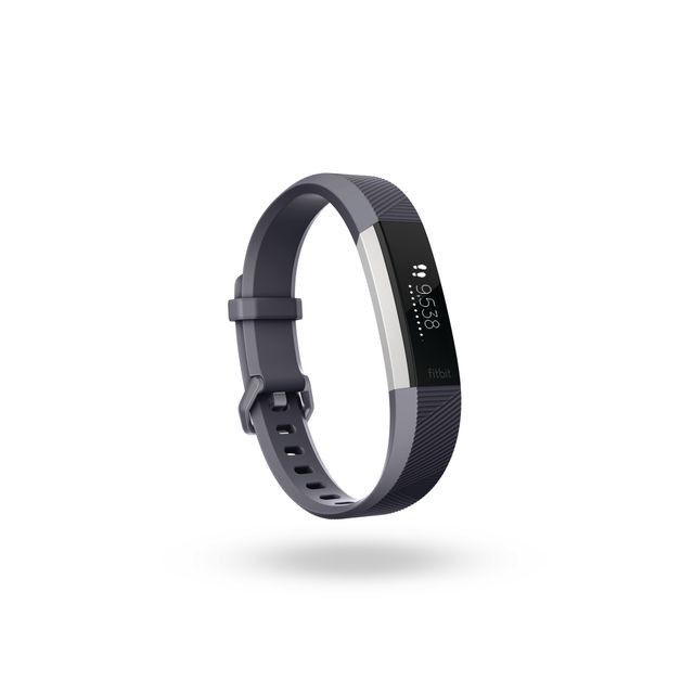 Bracelet connecté Fitbit Alta HR - Gris Bleu Ardoise - Bracelet Taille L