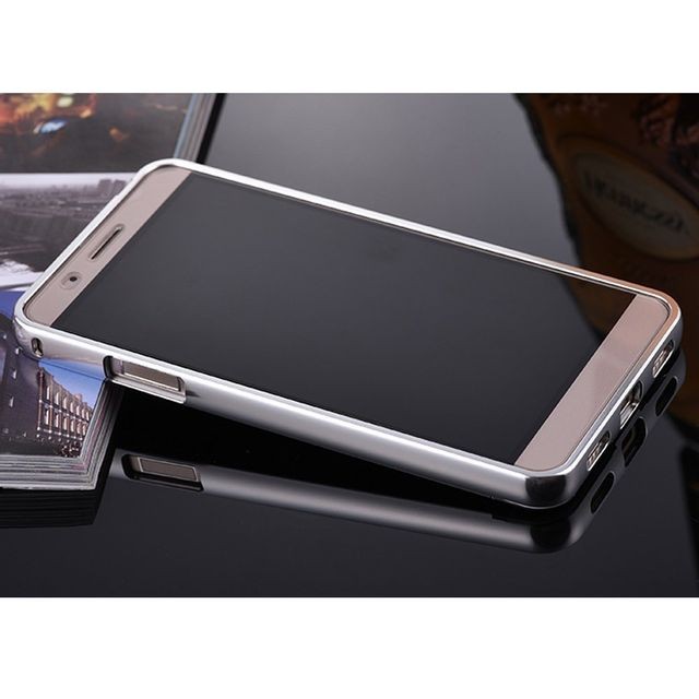 Coque, étui smartphone CABLING  Huawei Honor 5X Coque Housse honor 5x Bumper avec dos effet miroir etui de protection - Coloris argenté