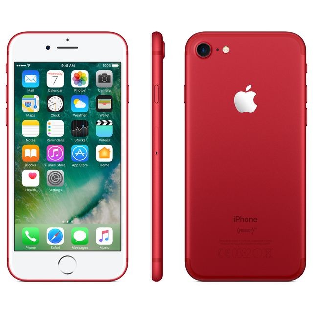 Apple - iPhone 7 - 256 Go - MPRM2ZD/A - PRODUCT RED Special Edition - iPhone 7 iPhone