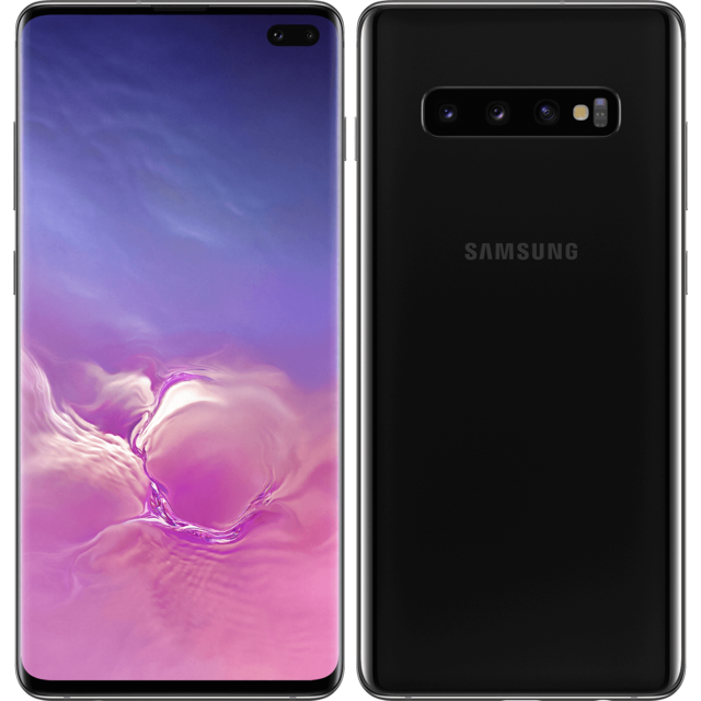 Samsung - Galaxy S10 Plus - 128 Go - Noir Prisme - Bonnes affaires Black Friday galaxy s10