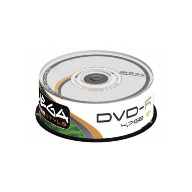 Omega - DVD-R Omega OMDF1625- 16x 4.7 GB 25 pcs Omega  - Lecteur DVD - Enregistreurs DVD- Blu-ray