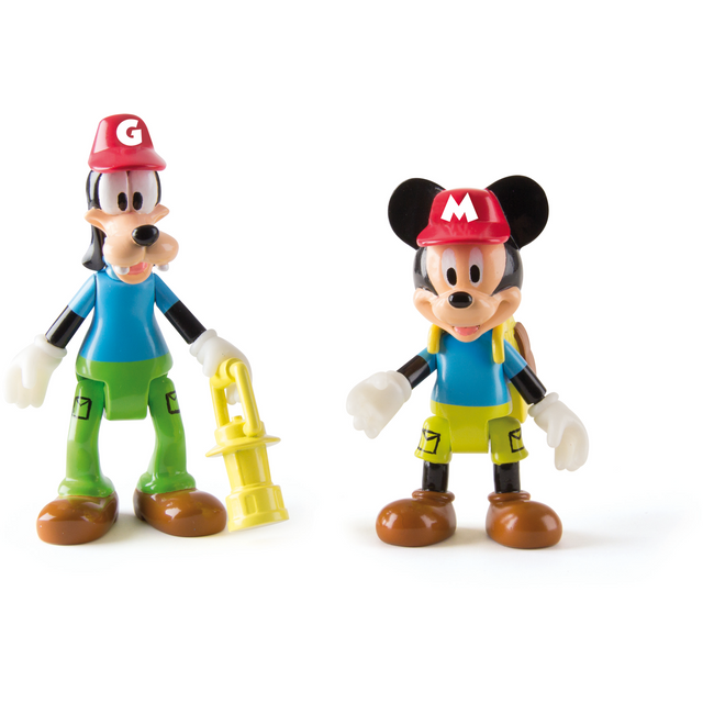 Disney MICKEY - Pack de 2 figurines Mickey & Dingo - 181878