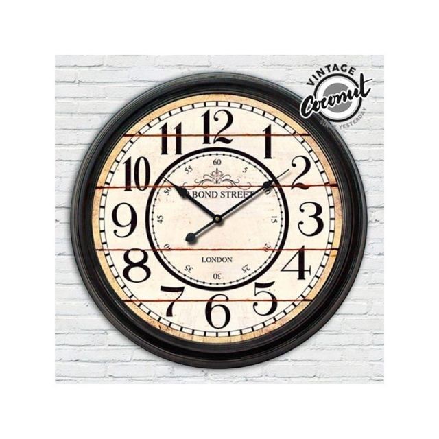 Horloges, pendules Vintage Coconut Horloge Murale Hall de Gare Londres Vintage Coconut