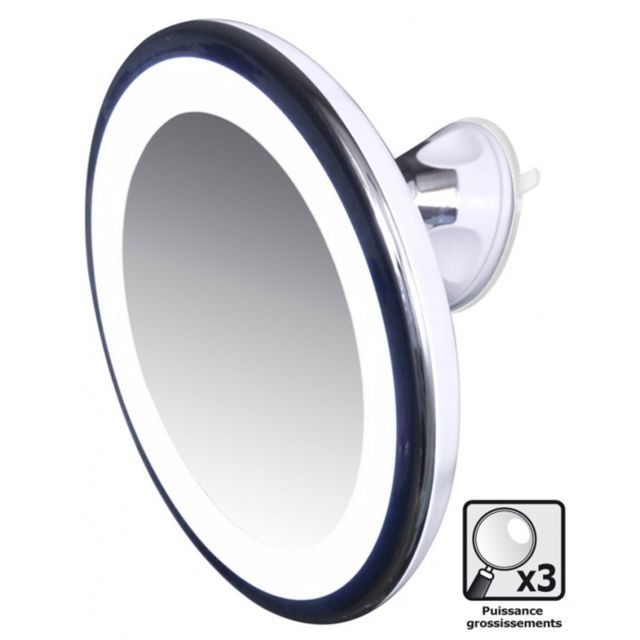 Miroirs Hestec Miroir grossissant LED tactile