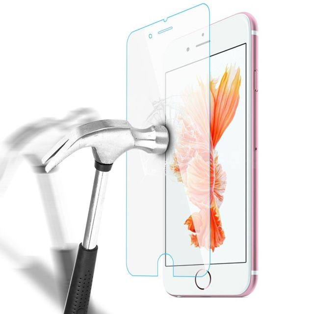 Protection écran smartphone Cabling CABLING  Film Protection d'écran en Verre Trempé pour iPhone 6/6S Compatible avec la fonction 3D Touch(0,33mm HD Ultra transparent)