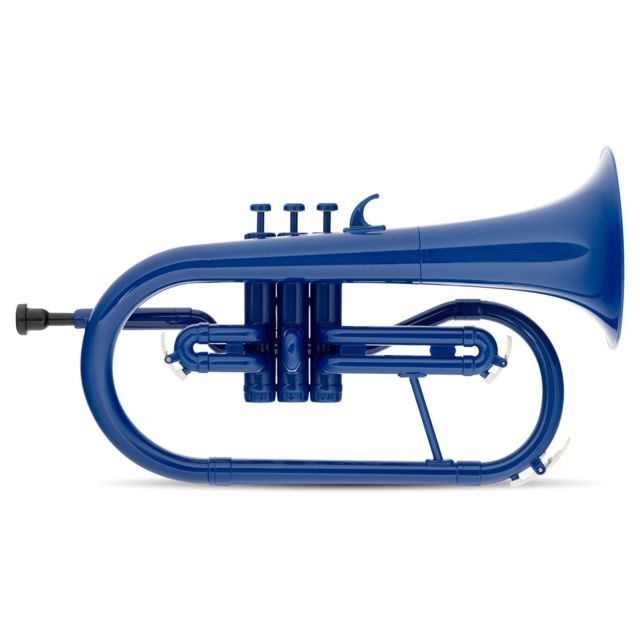Classic Cantabile - Classic Cantabile MardiBrass bugle Sib en plastique bleu Classic Cantabile  - Instruments à vent