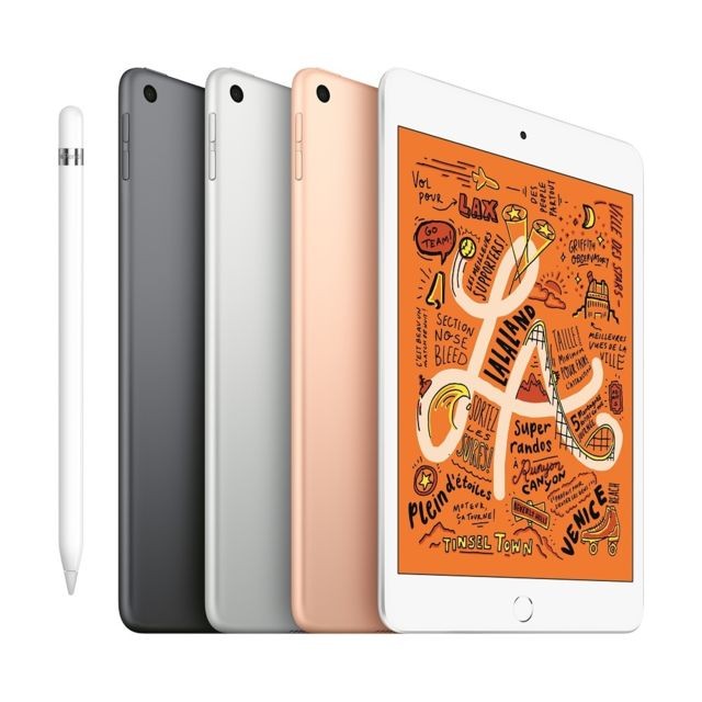 Apple iPad mini 2019 - 64 Go - Wifi - MUQY2NF/A - Or