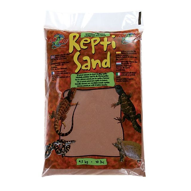 Hygiène et soin du reptile marque generique Sable Repti Sand Rouge 4.5Kg