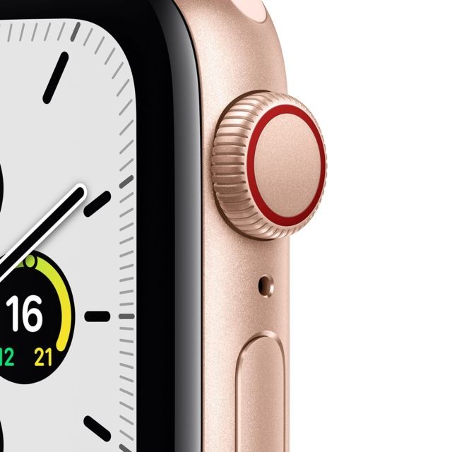 Apple Watch Apple SE-GPS-Cellular-40mm-Gold-alu-case-pinksand