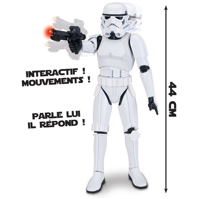 Star Wars - Storm Trooper Interactif de 44 cm -7912 - Multimédia