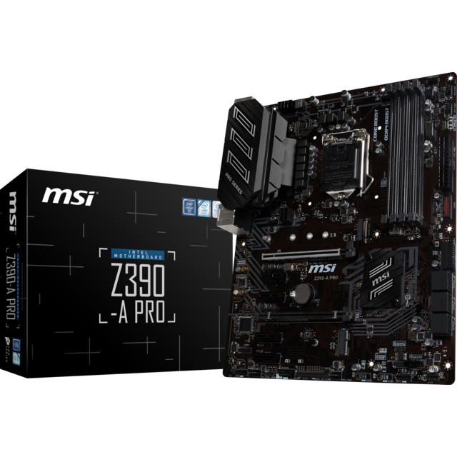 Msi - Intel Z390 PRO - ATX - Cartes mères Z390 Carte mère Intel