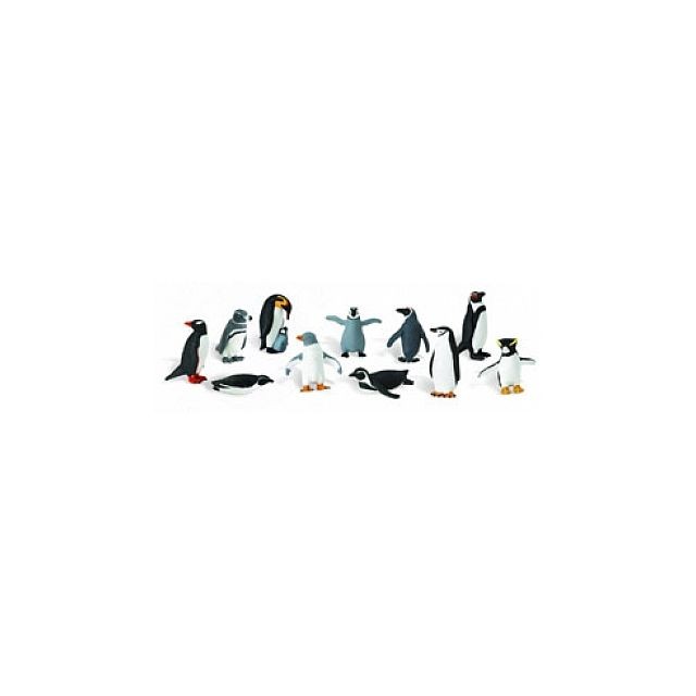 Safari - Tubo Pingouins Safari  - Figurines