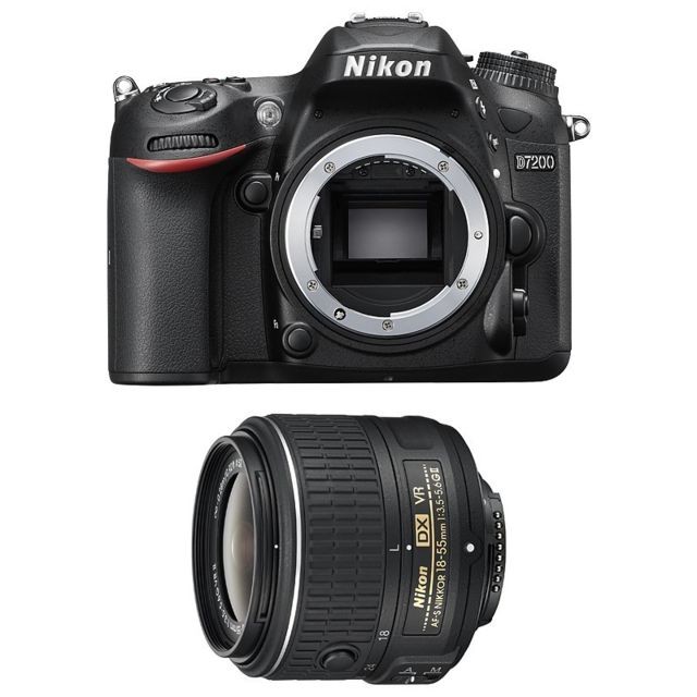 Nikon - PACK NIKON D7200 + 18-55 VR - Reflex professionnel