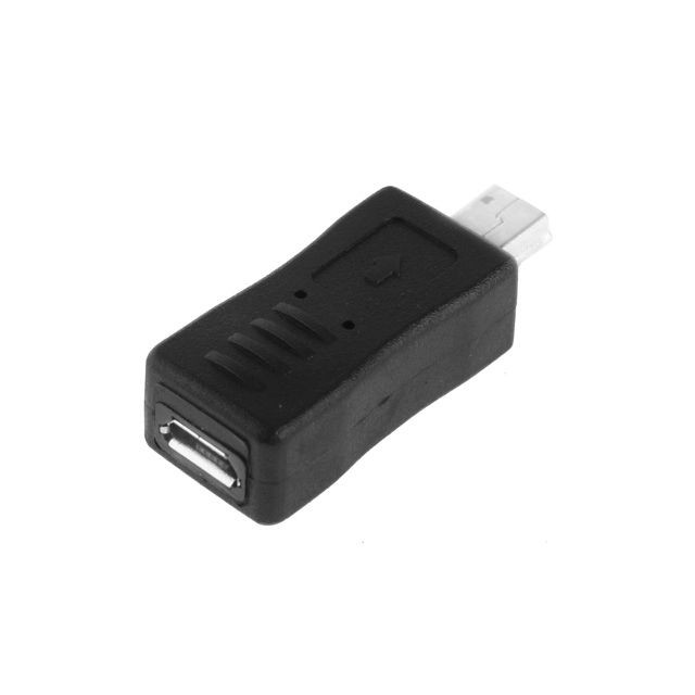 Wewoo - Adaptateur noir USB 2.0 Mini USB vers Micro USB Femelle Wewoo  - Câble USB Wewoo