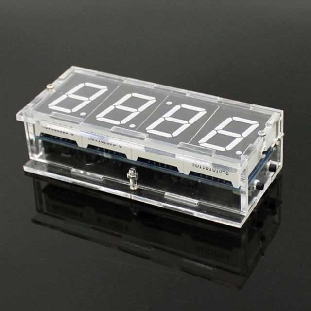 Wewoo Kits Arduino SZ-0001 Microcontrôleur LED Horloge Numérique Kit de bricolage - Colormix