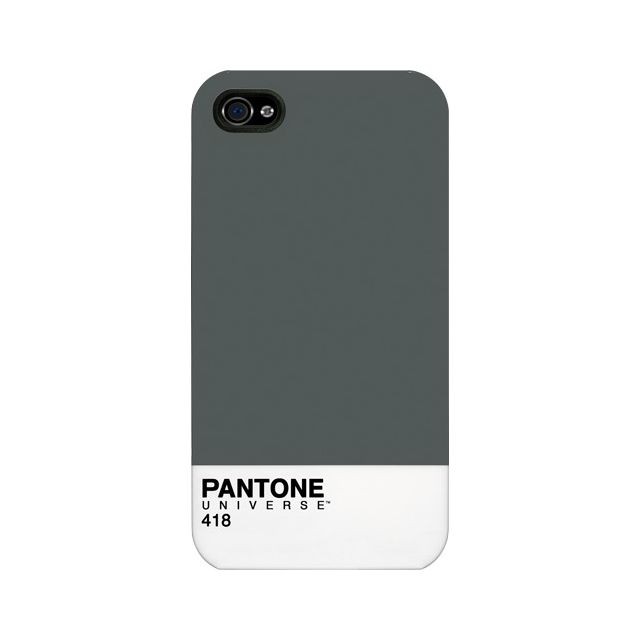 Coque, étui smartphone Pantone Coque rigide Pantone grise pour iPhone 4/4S