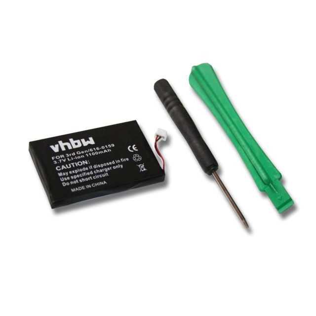 Vhbw - Batterie LI-ION 1100mAh pour Ipod APPLE remplaçant 616-0159, E225846 Vhbw  - Hifi