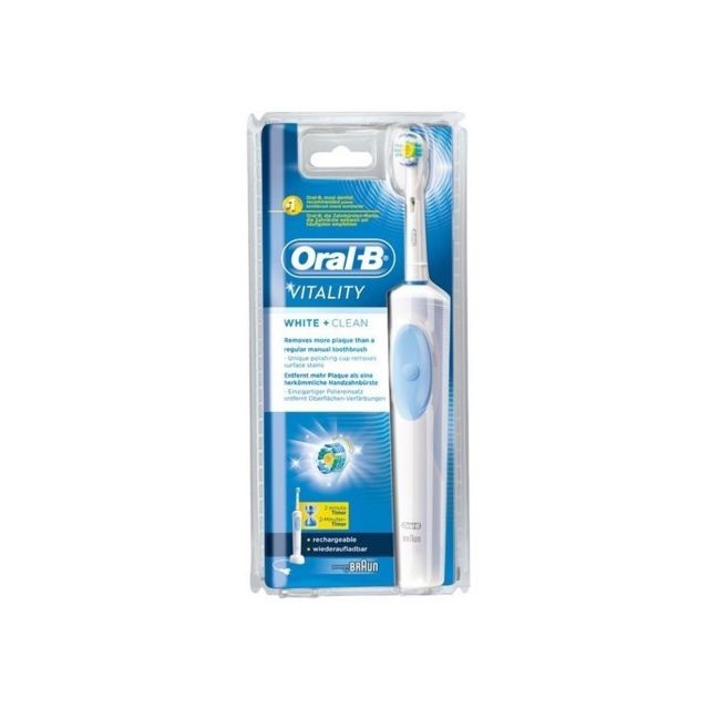 Brosse à dents électrique Oral-B Brosse à dents électrique Oral-B White & Clean Vitality