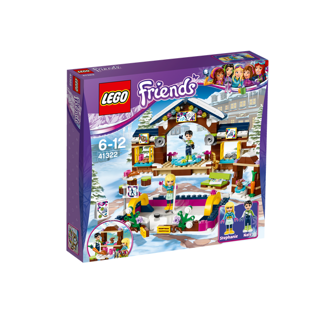 Lego - LEGO® Friends - La patinoire de la station de ski - 41322 Lego  - Jeux de construction