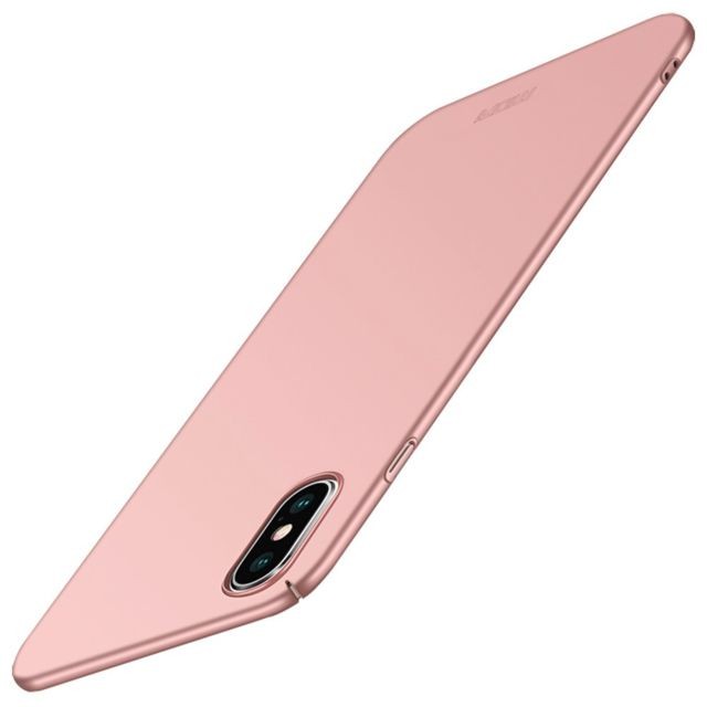 marque generique - Coque en TPU protéger ultra-mince dépoli or rose pour votre Apple iPhone XS Max marque generique  - Accessoire Smartphone