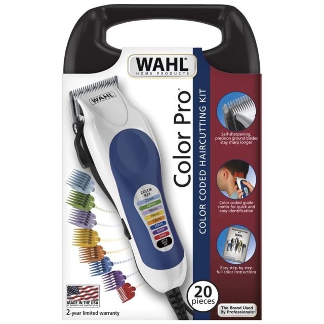 Wahl Wahl Tondeuse à cheveux avec 20 pièces "Color Pro" 79300-1616