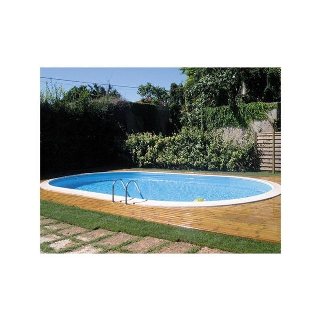 Gre Pools - Piscine Star Pool ovale - hauteur 1,50 m - Dimensions piscine: 6,00 x 3,20 x 1,50 m Gre Pools  - Piscines acier et résine
