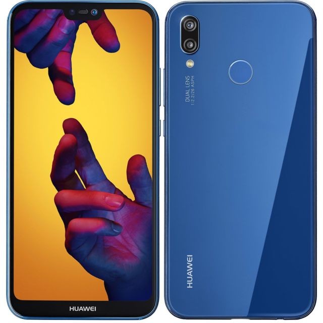 Huawei -HUAWEI - P20 Lite 128G Bleu Huawei  - Smartphone Android Huawei p20 lite