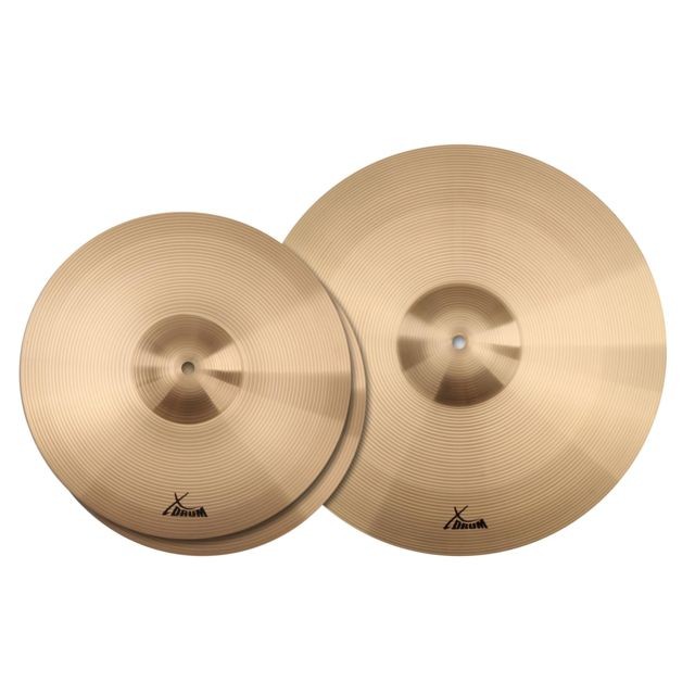 Xdrum - XDrum Eco Stage Set de Cymbales Xdrum  - Cymbales, gongs