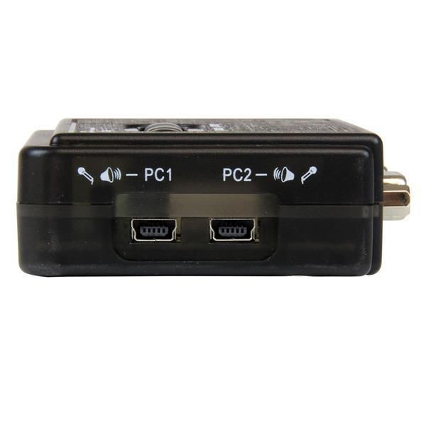 Câble Ecran - DVI et VGA Startech Kit commutateur KVM USB VGA 2 ports avec audio + câbles