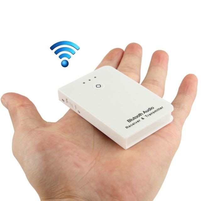 Wewoo - Pour iPhone, Samsung, HTC, Sony, Google, Huawei, Xiaomi et autres Smartphones Transmetteur Audio & Récepteur Bluetooth 3.5mm, Distance de Transmission: 10m, - Wewoo