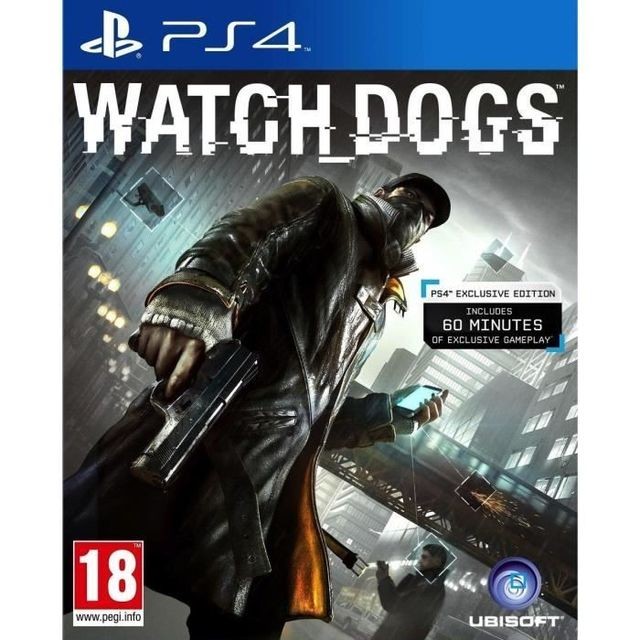 Ubisoft - Watch Dogs Jeu PS4 Ubisoft   - Watch dogs