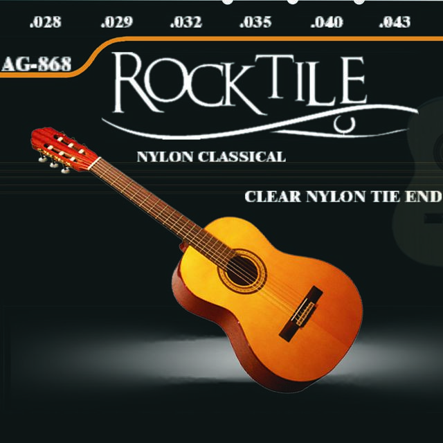 Cordes Rocktile Rocktile Cordes pour guitare acoustique « Super Light »