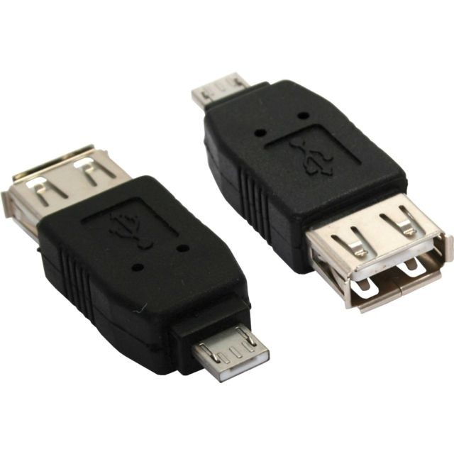 marque generique - GENERIQUE InLine Adaptateur Micro-USB male à USB A femelle - Adaptateur TNT
