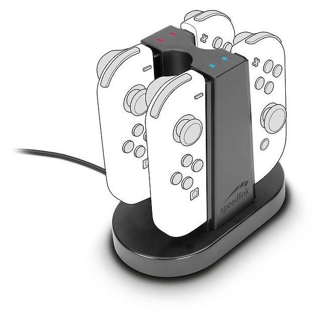 Accessoire Switch Speedlink Station de recharge pour Nintendo Switch - 4 Joy-Con